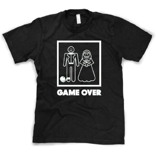 Amazon.com: Game Over Funny Wedding Humor Bachelor Party Cool Mens